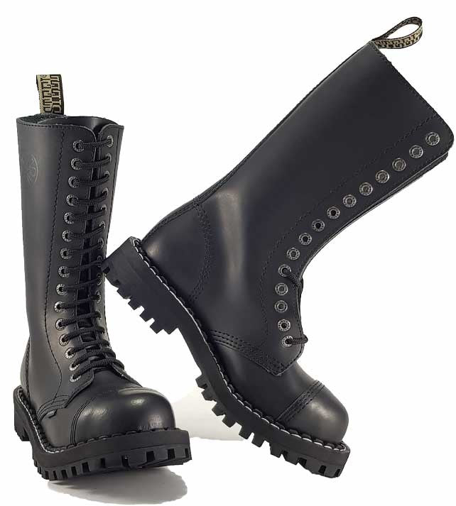 Steel Boots 15 Eyelets