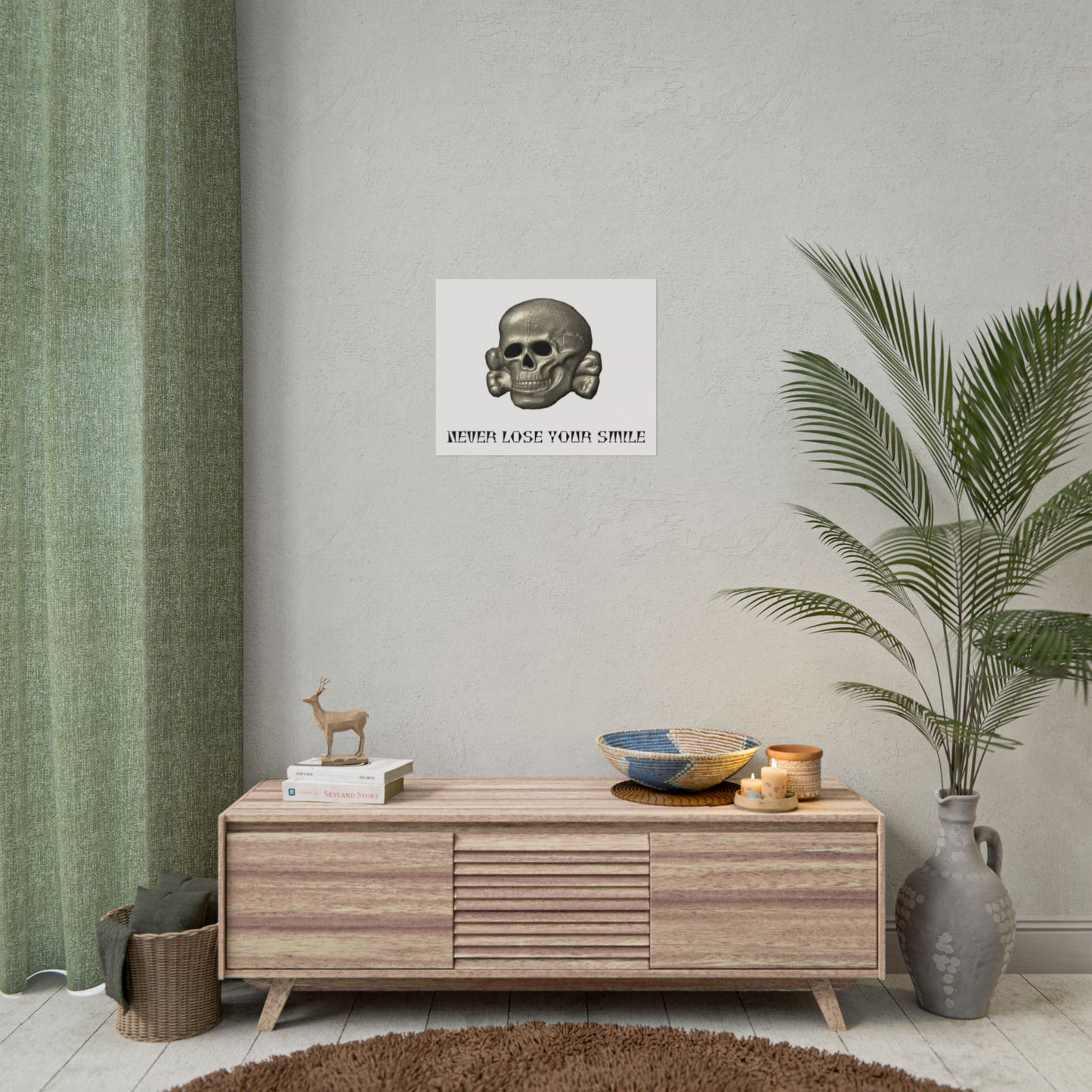 Skull Rolled Posters