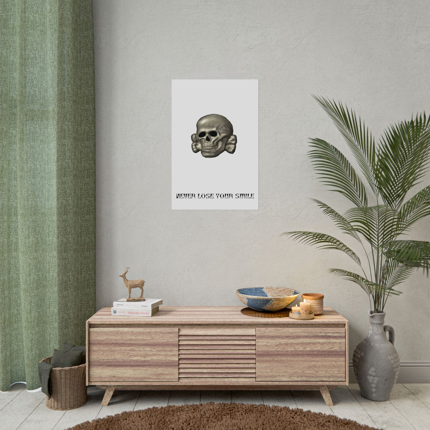 Skull Rolled Posters