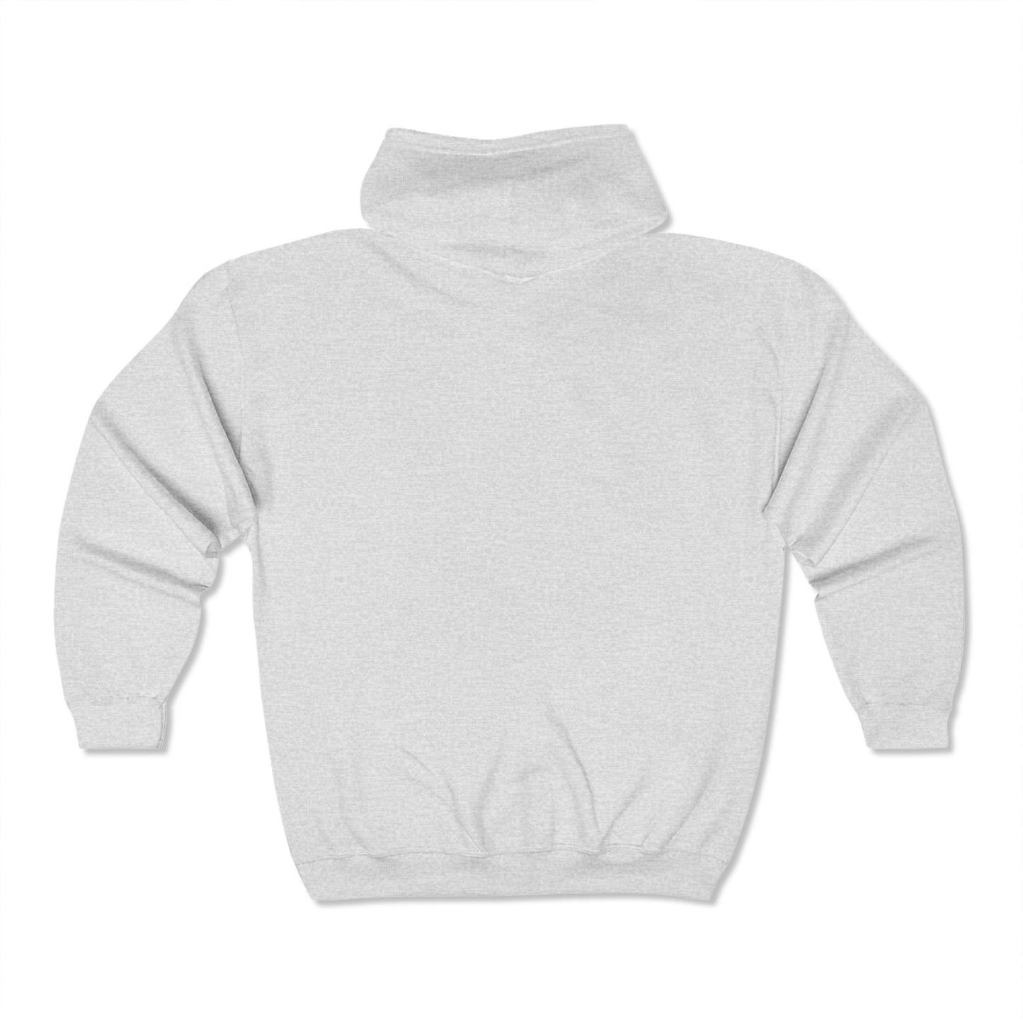 Skull Zip Hooded Sweatshirt