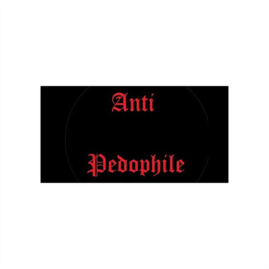 Anti-Pedophile Bumper Stickers