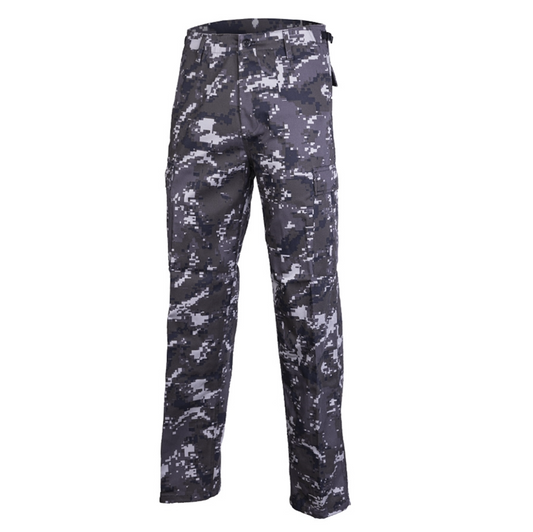 US BLACK DIG-BDU STY-RANGER FIELD PANTS