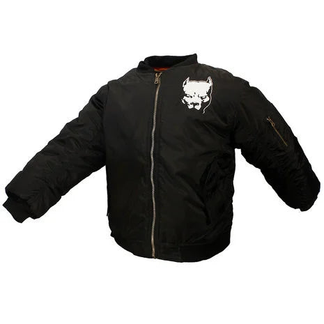 SEPHOFFICIAL™ Bomber MA-1 Hardcore Pitbull Deutschland gesticktes Logo